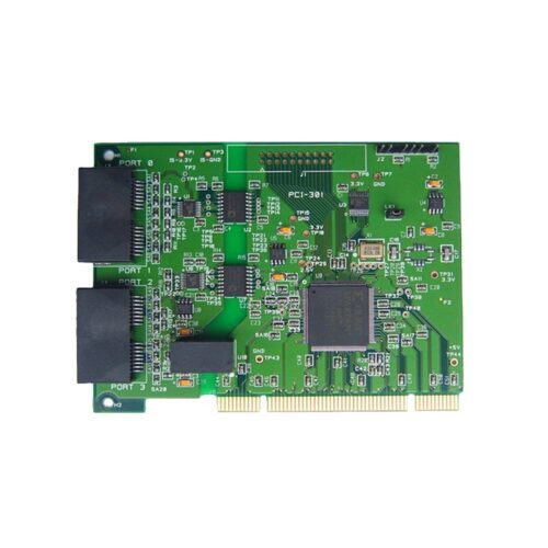 Industrial Control PCI PCBA With Multi-Port Connectors OEM