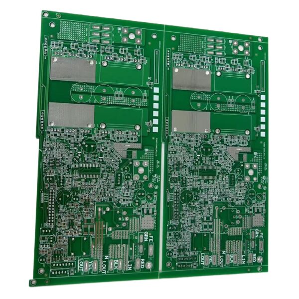 OEM Double-Sided Rigid PCB With Green Solder Mask Mainboard OEM Double-Sided Rigid PCB With Green Solder Mask Mainboard