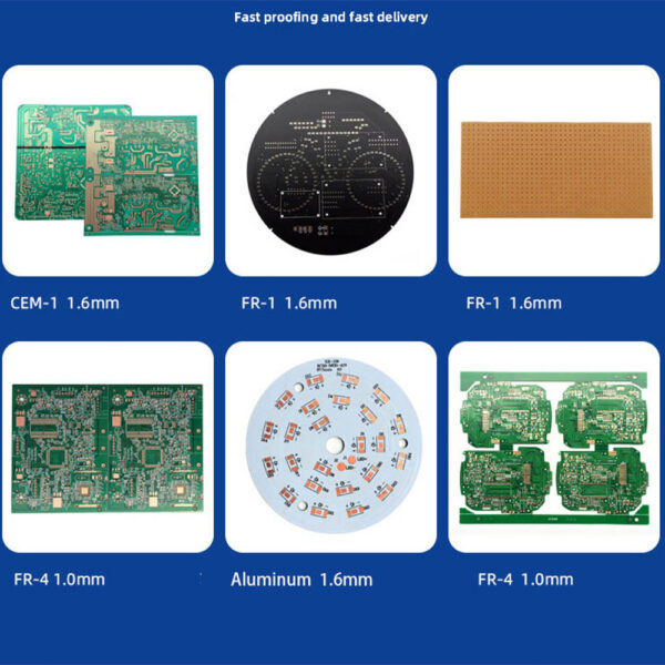 OEM High Frequency Rogers RF PCB Prototype, Gold Plated