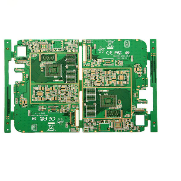 OEM Wholesale Panelized Control PCB With Gold Pads Assembly